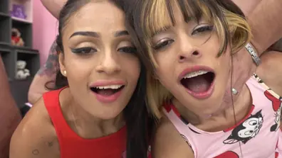 Angels of hardcore 5on2 zoe breiny and mells blanco anal fisting